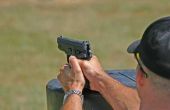 Hoe om te schieten een Glock 22 met nauwkeurigheid