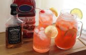 Mixed Drinks met Jack Daniel's en Cranberry sap