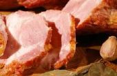 Hoe te bakken een Ham met steengoed