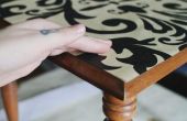 Het gebruik van de Wallpaper voor het decoreren van meubilair