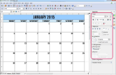 Hoe maak ik een kalender in OpenOffice?