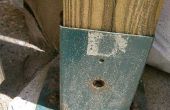 Hoe u een houten reling koppelt aan een Concrete veranda