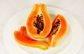 Insecten die eten van papaja planten in Florida