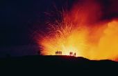Wat gebeurt er wanneer de centrale opening van een vulkaan wordt geblokkeerd?