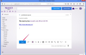 Het verzenden van een E-mail in Yahoo