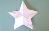 Hoe te knippen uit een papieren ster
