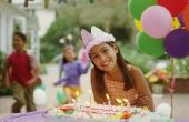 Plannen van een verjaardagsfeestje voor een 13-jarige meisje