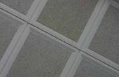 How to Install 12 x 12 plafondtegels op verkalken Strips