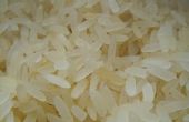 Het gebruik van rijst om controle van vocht
