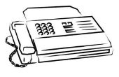 Het oplossen van een digitale telefoonlijn in een faxmachine