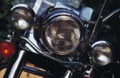 Hoe een motorfiets koplamp draad