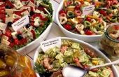Conserveringsmiddelen op Restaurant salades