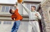 How to Install een basketbal-doel op een hellende dak