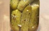 Hoe maak je oma's Icebox zoete Pickles