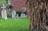 Begraafplaats teken ideeën voor Halloween Decor