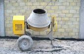 Hoe om te mengen in een Mixer beton
