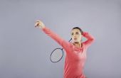 Hoe om te raken van een Drop Shot in Badminton