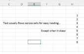 Waarom zie ik niet alle tekst in een cel van Excel?