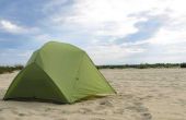 Hoe te verankeren van een Tent op zand