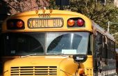 Hoe te repareren van een venster in een Bus van de School