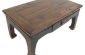 Hoe maak je een houten salontafel