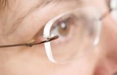 Problemen met montuurloze bril