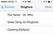 Hoe gebruik liedjes als ringtone op een iPhone