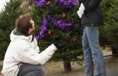 How to Sell Live kerstbomen op winkel parkeerplaatsen