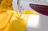 Het oplossen van een witte naaimachine
