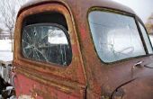 52 Chevy: Hoe installeer ik een ééndelig deur raam