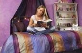 Paarse & blauwe kamer ideeën voor tienermeisjes