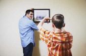 Hoe foto's op Stacaravan muren hangen
