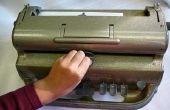 Hoe te zetten van papier in een Braille-schrijver