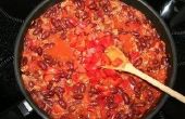 Hoe om te koken zelfgemaakte gemalen rundvlees chili