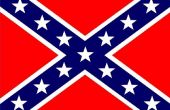 Hoe te vouwen een zuidelijke vlag