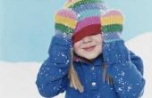 Preschool Winteractiviteiten met behulp van namen van kinderen