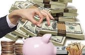 Hoe om geld te besparen met een spaarpot of Piggy Bank