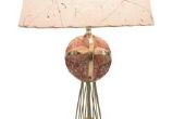 Hoe schoon een vergeelde antieke glasvezel Lamp schaduw