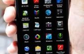 Hoe te te nemen van een Screenshot van het slotscherm op Galaxy Nexus