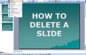 Hoe te verwijderen van een dia in PowerPoint