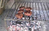 How to Cook hamburgers op een houtskool barbecue