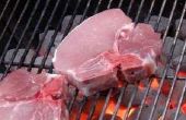 How to Cook Pork Chops op een houtskool barbecue