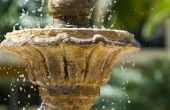 Hoe te verminderen van de minerale opbouw in fonteinen