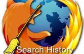 Hoe duidelijk de zoekgeschiedenis op Firefox