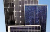 Hoe zonnepanelen draad tot en met een batterij