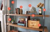 Bouwen en decoreren van een boekenkast met deze 8 creatieve ideeën