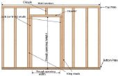 How to Frame een nieuwe interieur wand & deurframe