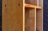 Hoe maak je een houten boekenkast