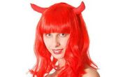 Vrouwelijke duivel make-up ideeën