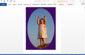 Hoe voeg ik een foto in een Oval Frame in Microsoft Word?